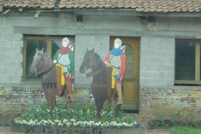 Horseman cutouts